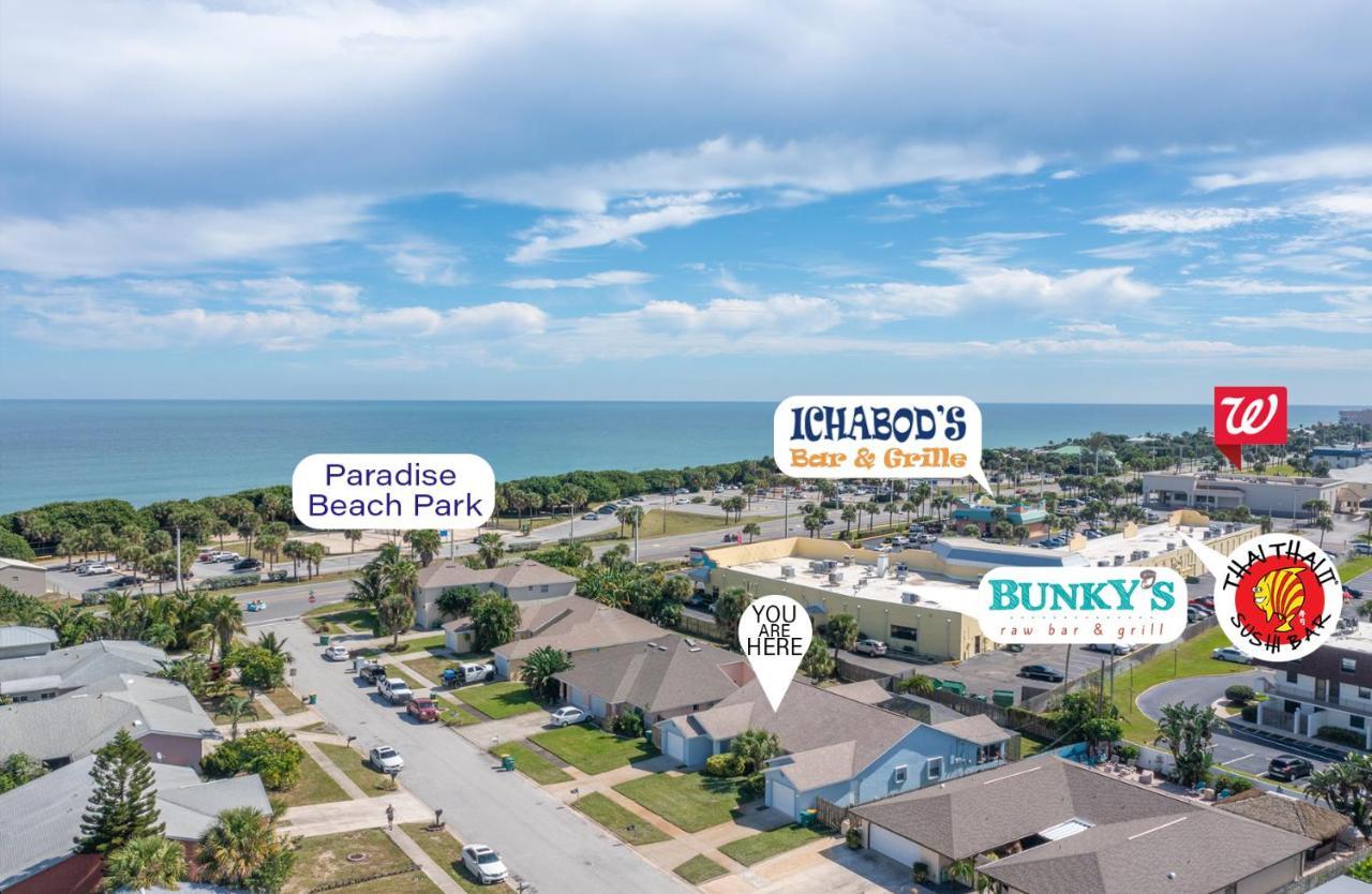 Oceanview Haven - 2Br Beach Townhome With Patio, Shared Heated Pool Steps From Paradise Beach Park! Melbourne Zewnętrze zdjęcie